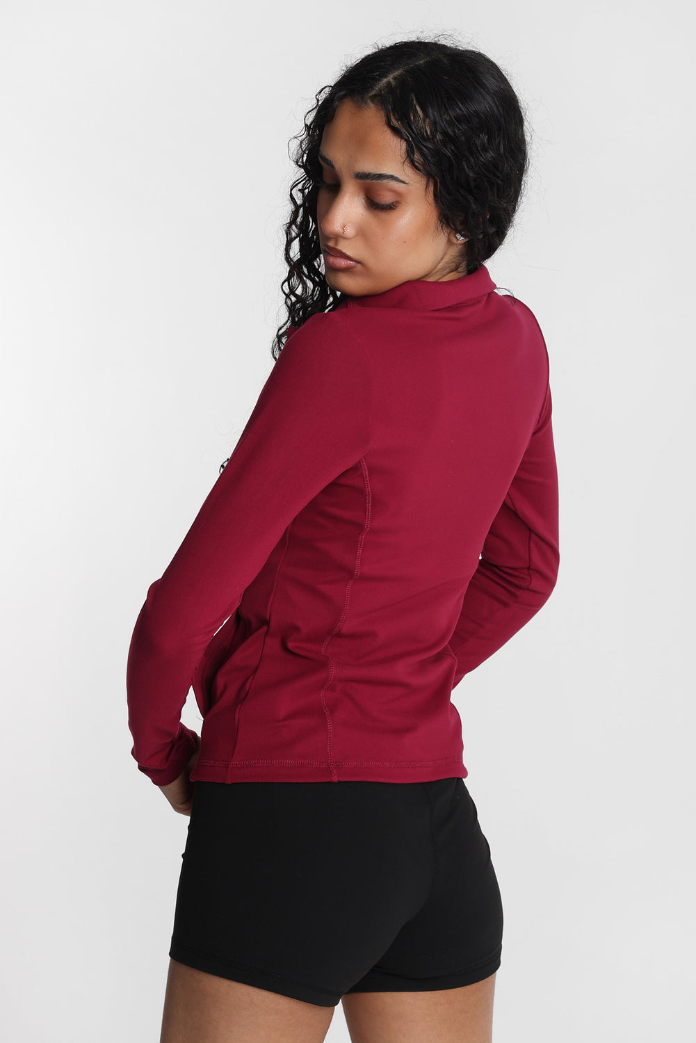 Veste active zippée super doux Veste active zippée super doux