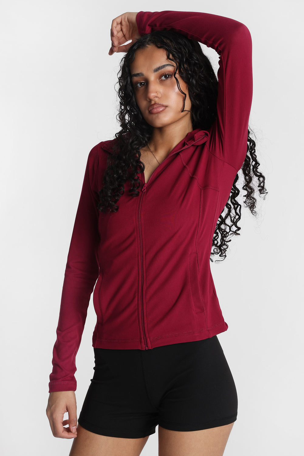 Super Smooth Active Pocket Zip-Up Jacket Super Smooth Active Pocket Zip-Up Jacket