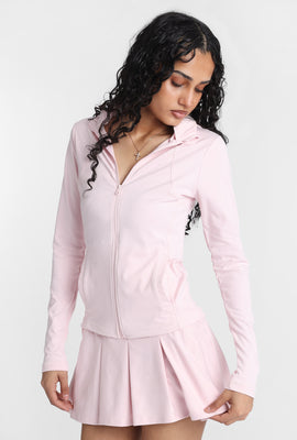 Super Smooth Active Pocket Zip-Up Jacket