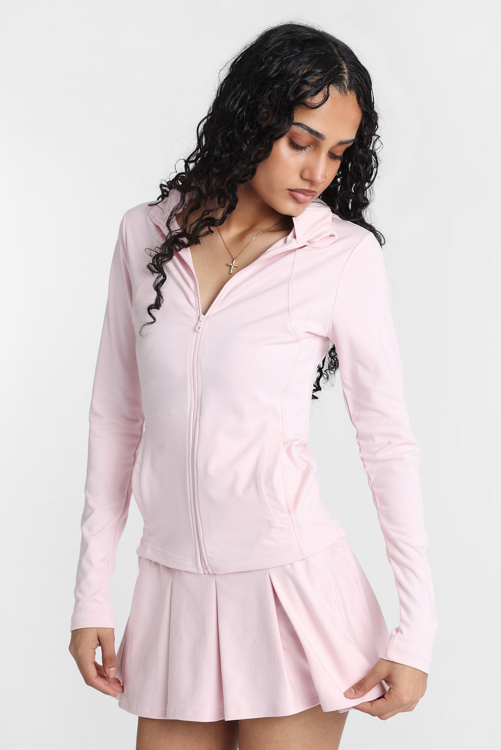 Super Smooth Active Pocket Zip-Up Jacket Super Smooth Active Pocket Zip-Up Jacket