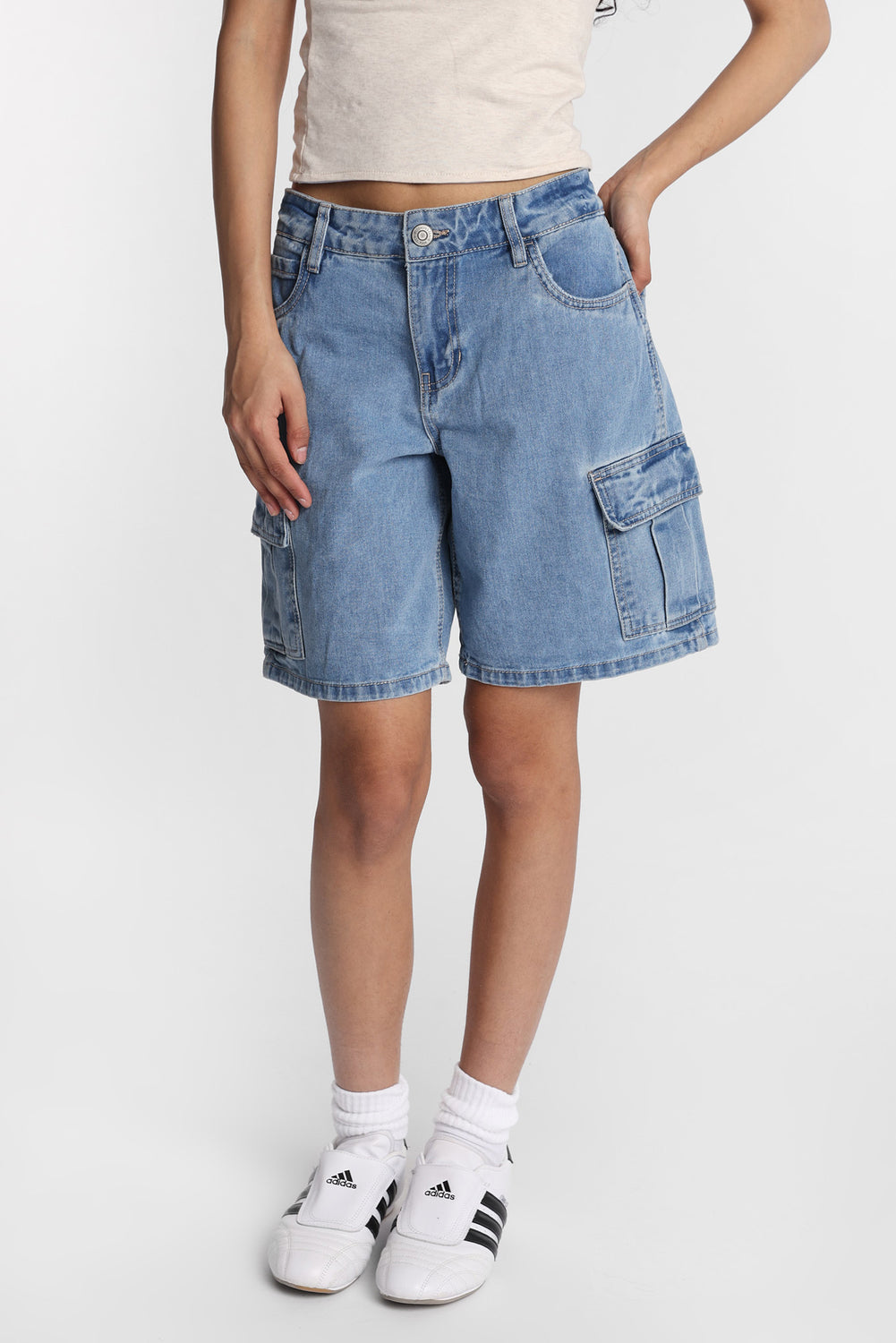 Low-Rise Cargo Jorts Low-Rise Cargo Jorts