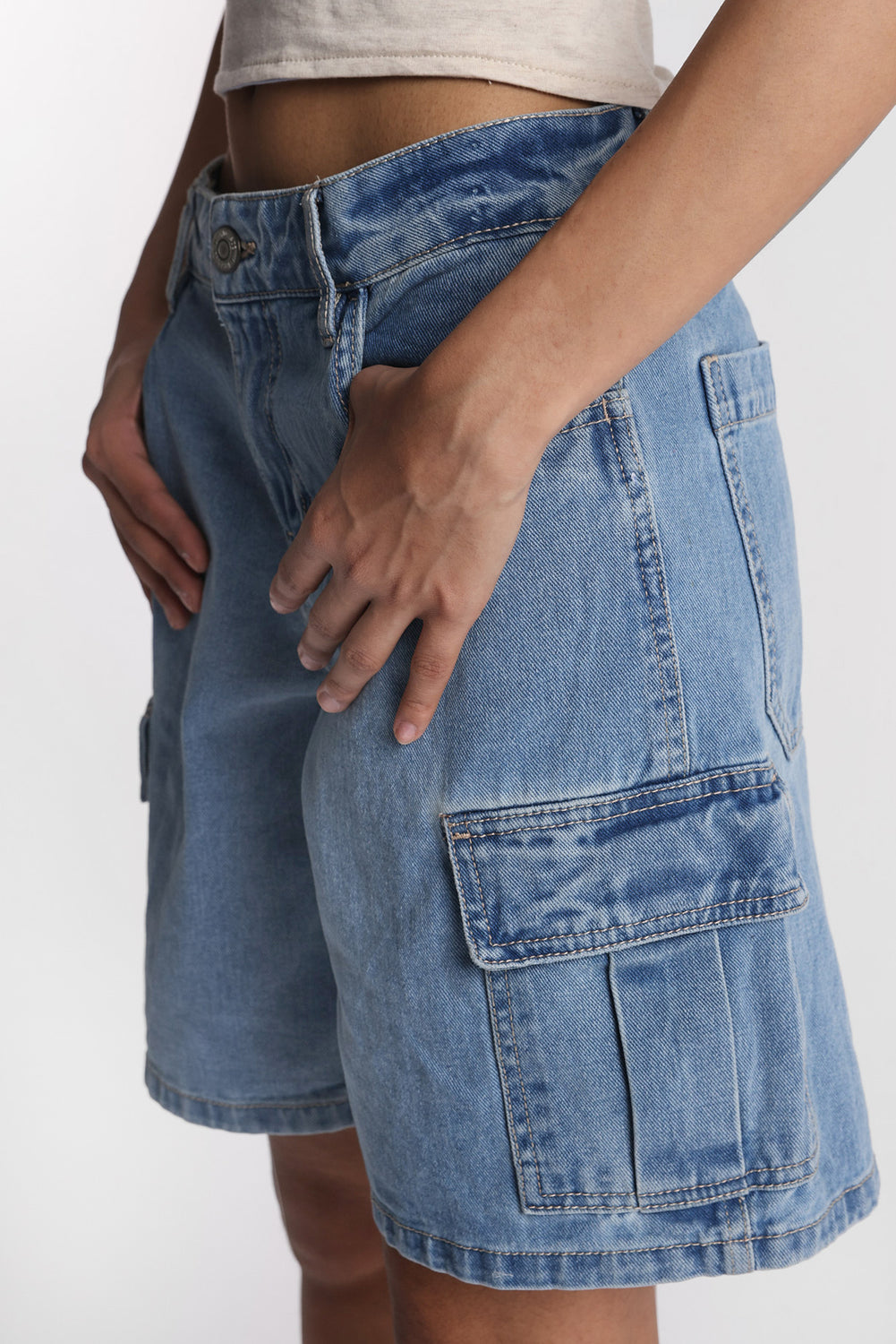 Low-Rise Cargo Jorts Low-Rise Cargo Jorts