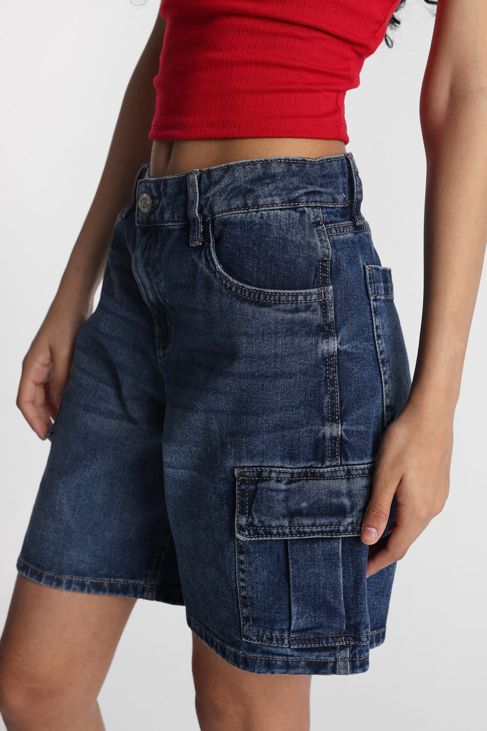 Low-Rise Cargo Jorts Low-Rise Cargo Jorts
