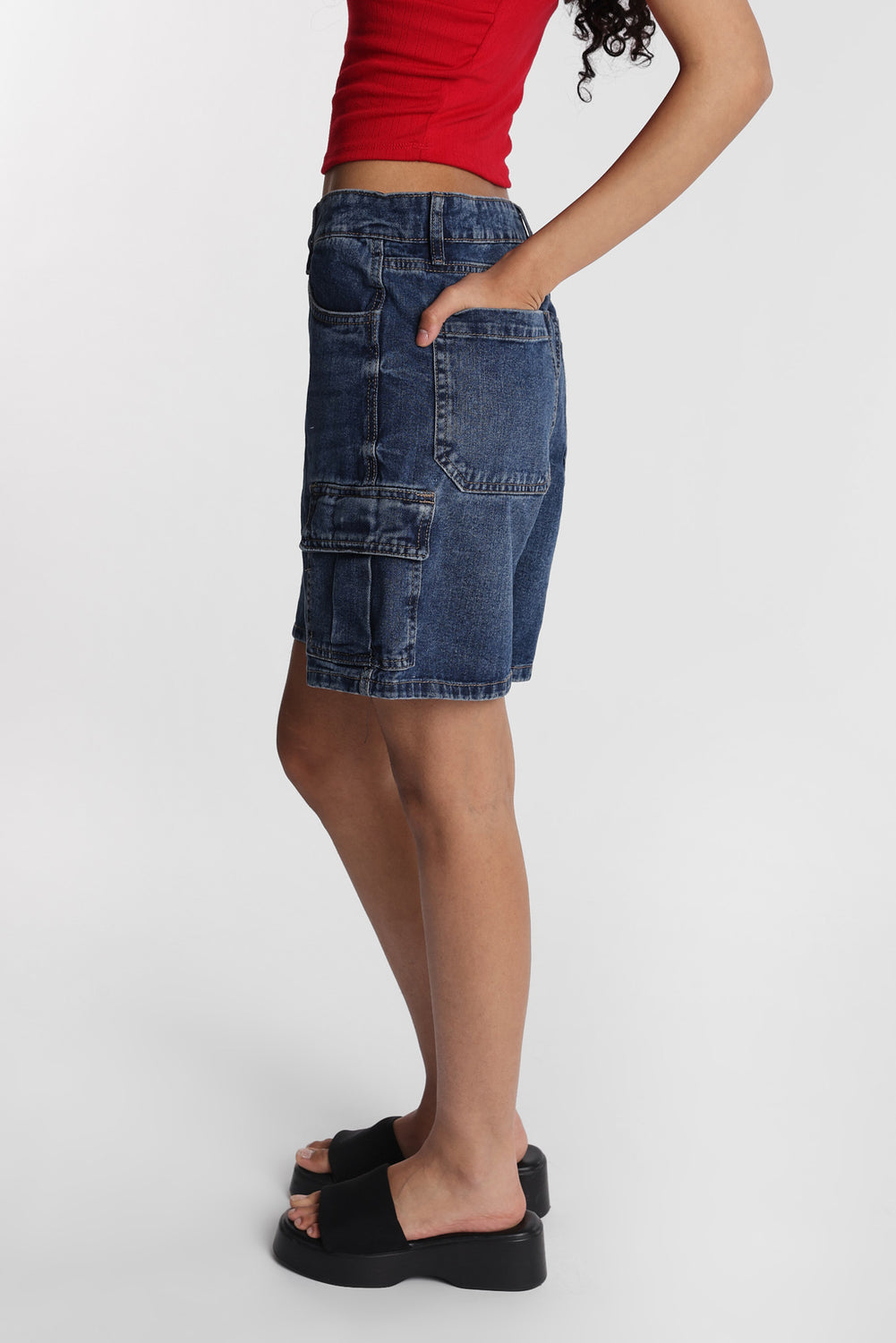 Low-Rise Cargo Jorts Low-Rise Cargo Jorts