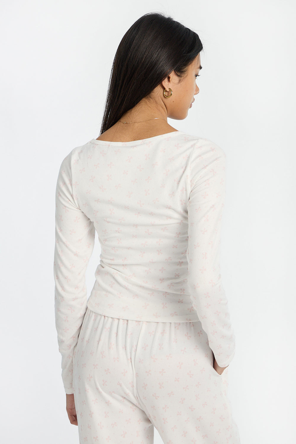 Super Soft Long Sleeve Scoop Neck Pajama Top Super Soft Long Sleeve Scoop Neck Pajama Top