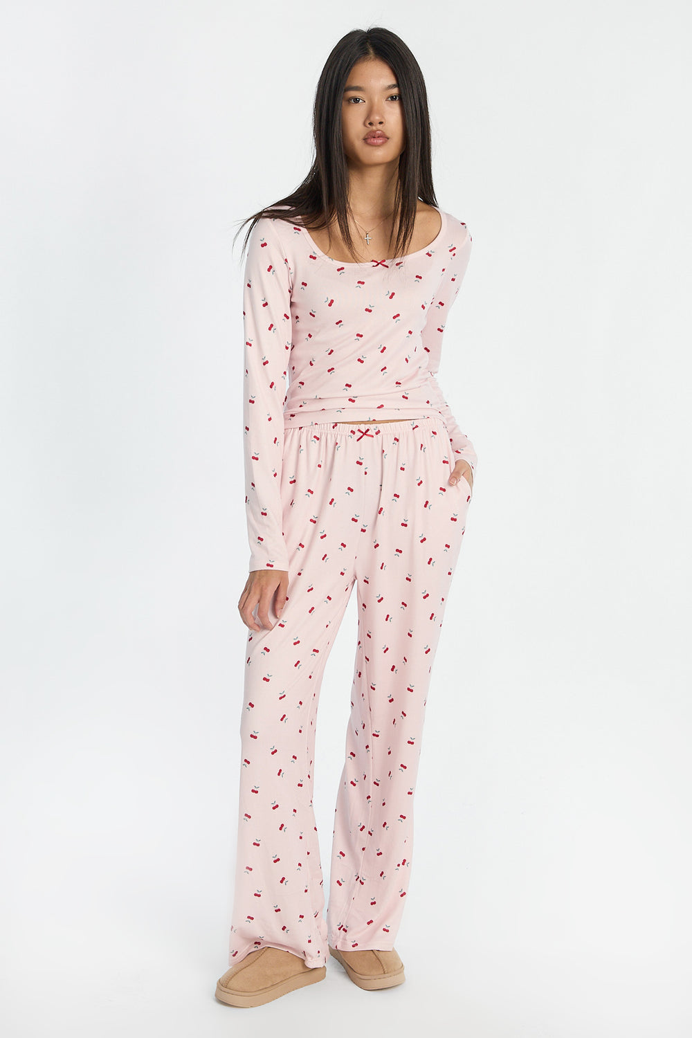 Super Soft Long Sleeve Scoop Neck Pajama Top Super Soft Long Sleeve Scoop Neck Pajama Top