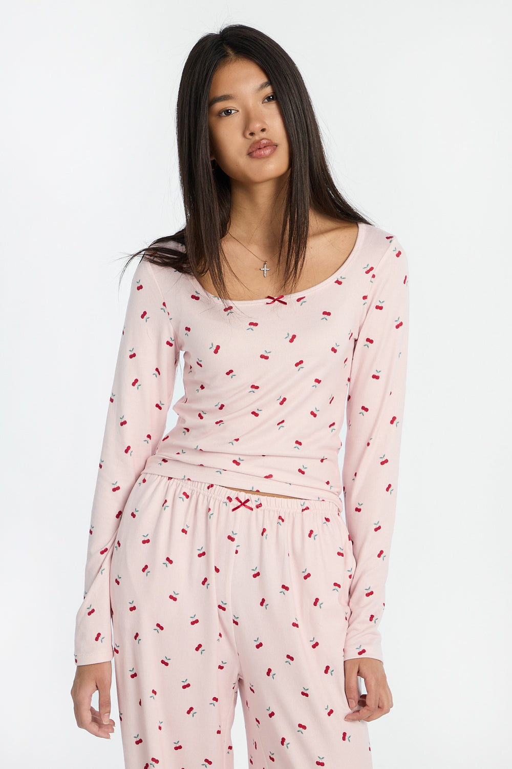 Super Soft Long Sleeve Scoop Neck Pajama Top Super Soft Long Sleeve Scoop Neck Pajama Top