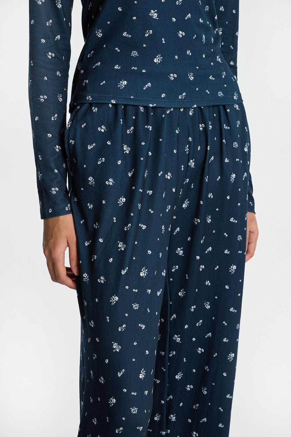 Pantalon de pyjama ultra doux à jambe large Pantalon de pyjama ultra doux à jambe large