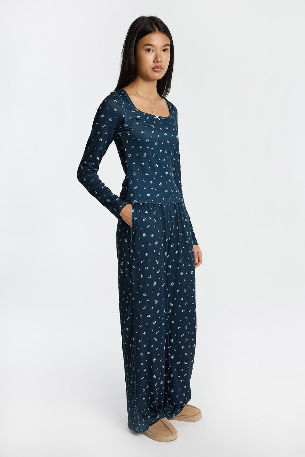 Super Soft Wide-Leg Pajama Pants Super Soft Wide-Leg Pajama Pants