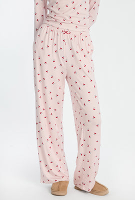 Pantalon de pyjama ultra doux à jambe large