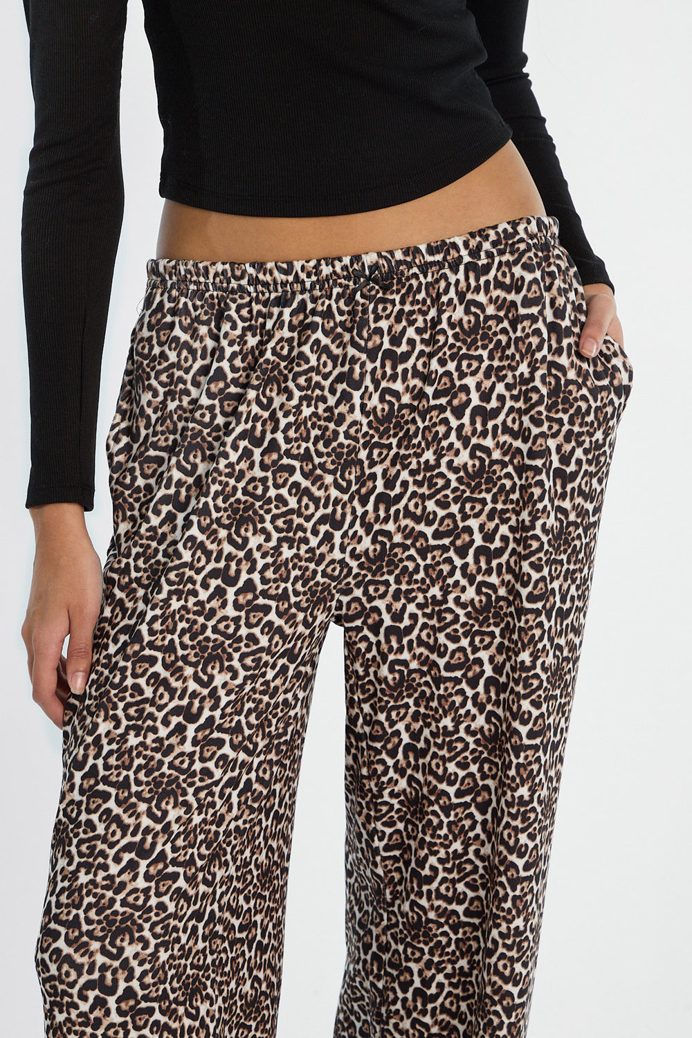 Pantalon de pyjama ultra doux à jambe large Pantalon de pyjama ultra doux à jambe large