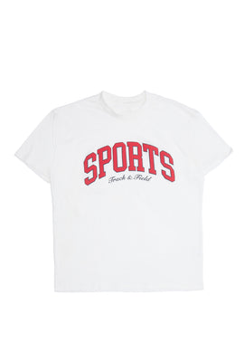 Sports Track & Field Relaxed Graphic Tee