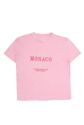 Le Monaco Club Relaxed Graphic Tee