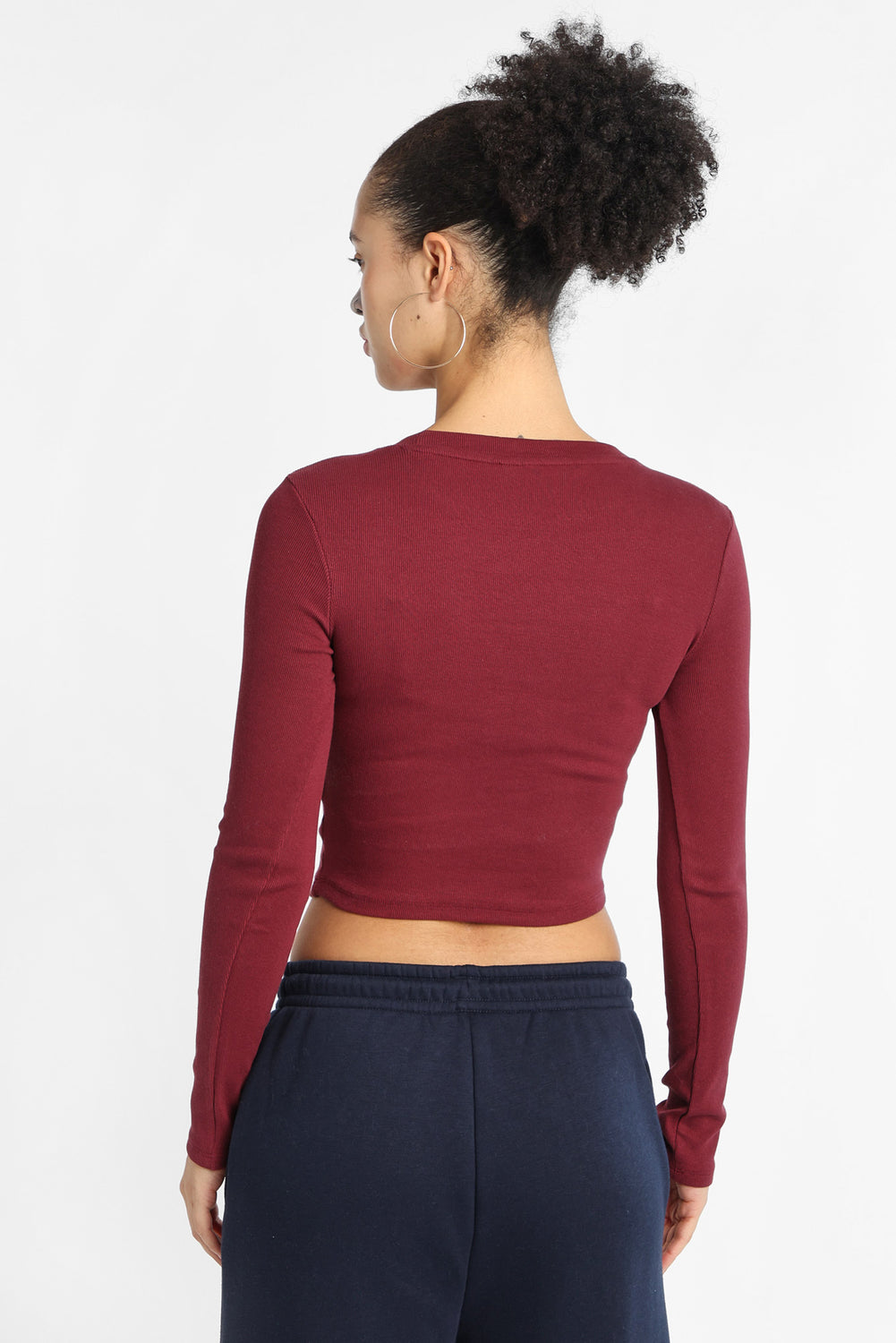 In My Heart Breaker Era Embroidered Long Sleeve Baby Tee In My Heart Breaker Era Embroidered Long Sleeve Baby Tee