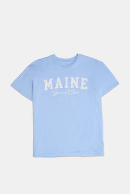 T-shirt imprimé Maine Yacht Club