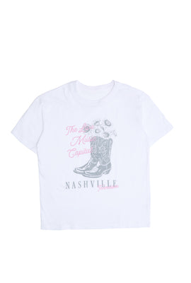 Nashville Tennessee Boyfriend Graphic Tee