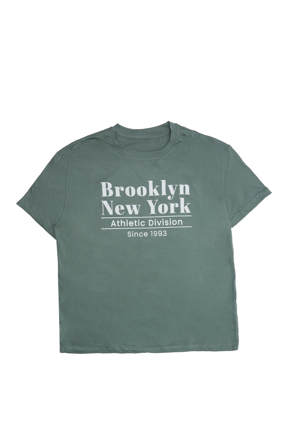 T-shirt coupe boyfriend imprimé Brooklyn New York T-shirt coupe boyfriend imprimé Brooklyn New York