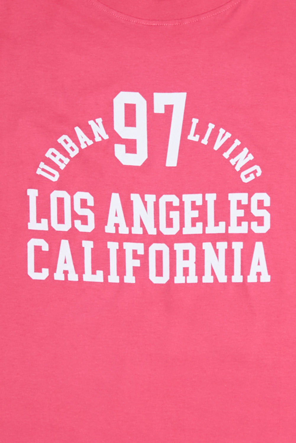 T-shirt coupe boyfriend imprimé Los Angeles California T-shirt coupe boyfriend imprimé Los Angeles California