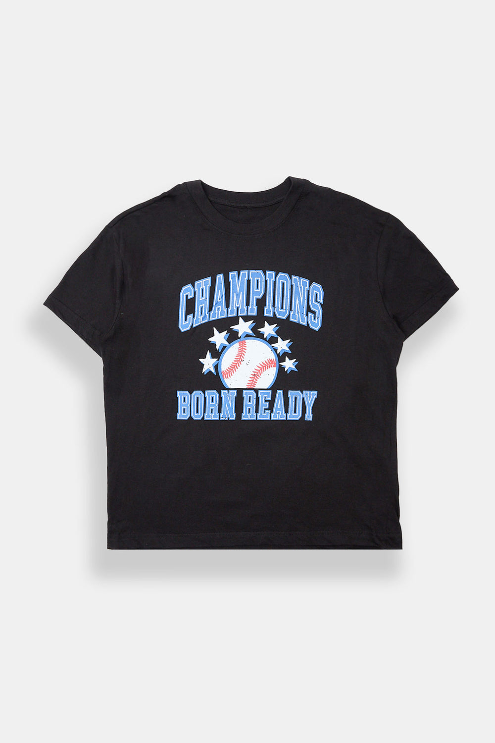 Born Ready Champions Graphic Boyfriend Tee Born Ready Champions Graphic Boyfriend Tee