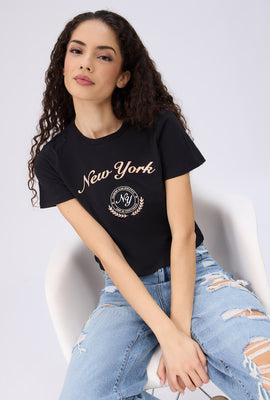 New York Graphic Baby Tee