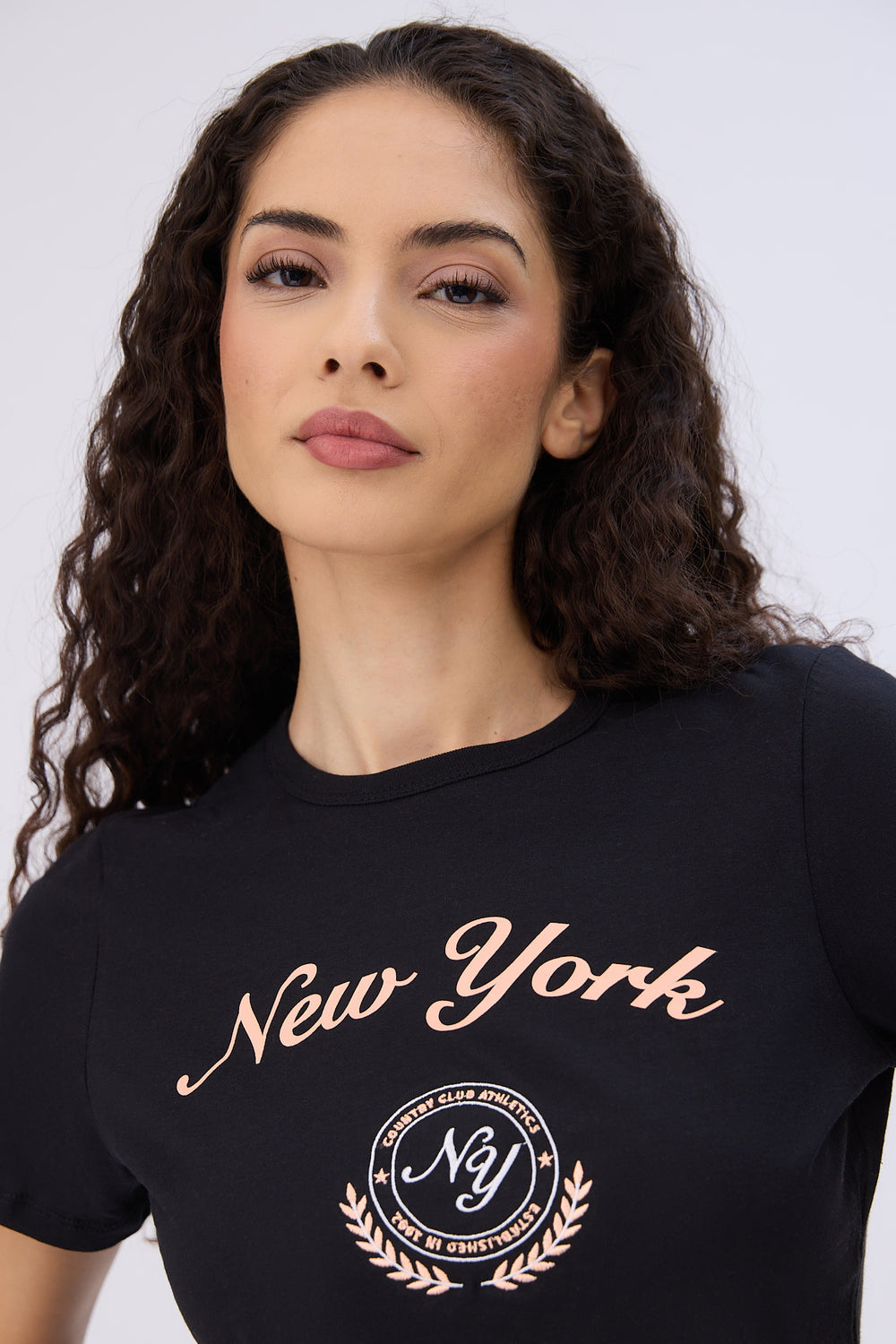 T-shirt court imprimé New York T-shirt court imprimé New York