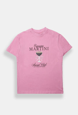 Espresso Martini Social Club Graphic Boyfriend Tee