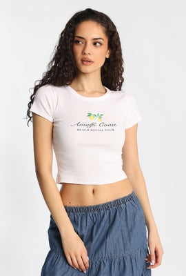 Amalfi Coast Graphic Baby Tee