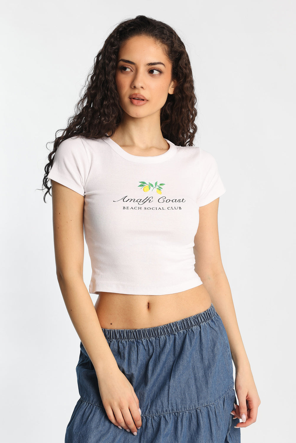 Amalfi Coast Graphic Baby Tee Amalfi Coast Graphic Baby Tee