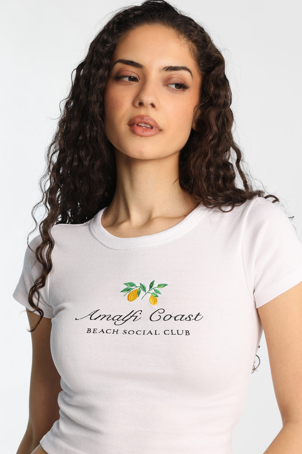 Amalfi Coast Graphic Baby Tee Amalfi Coast Graphic Baby Tee