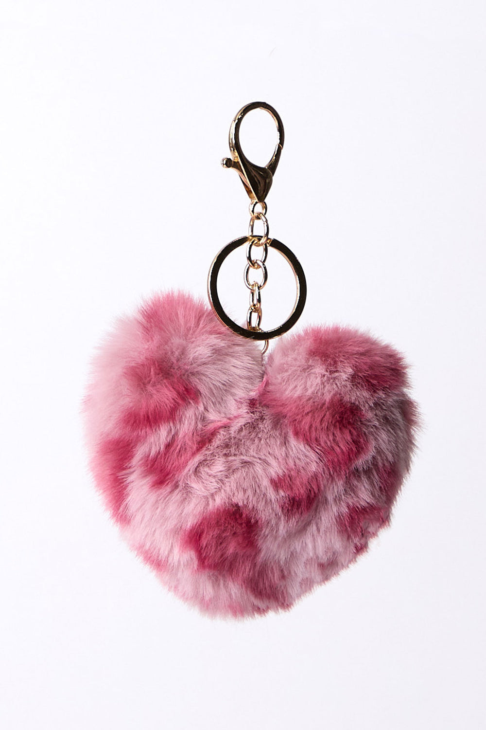 Porte-clés peluche en forme de coeur Porte-clés peluche en forme de coeur