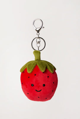 Porte-clés peluche thème fruit