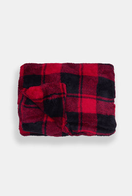 Plush Sherpa Throw Blanket