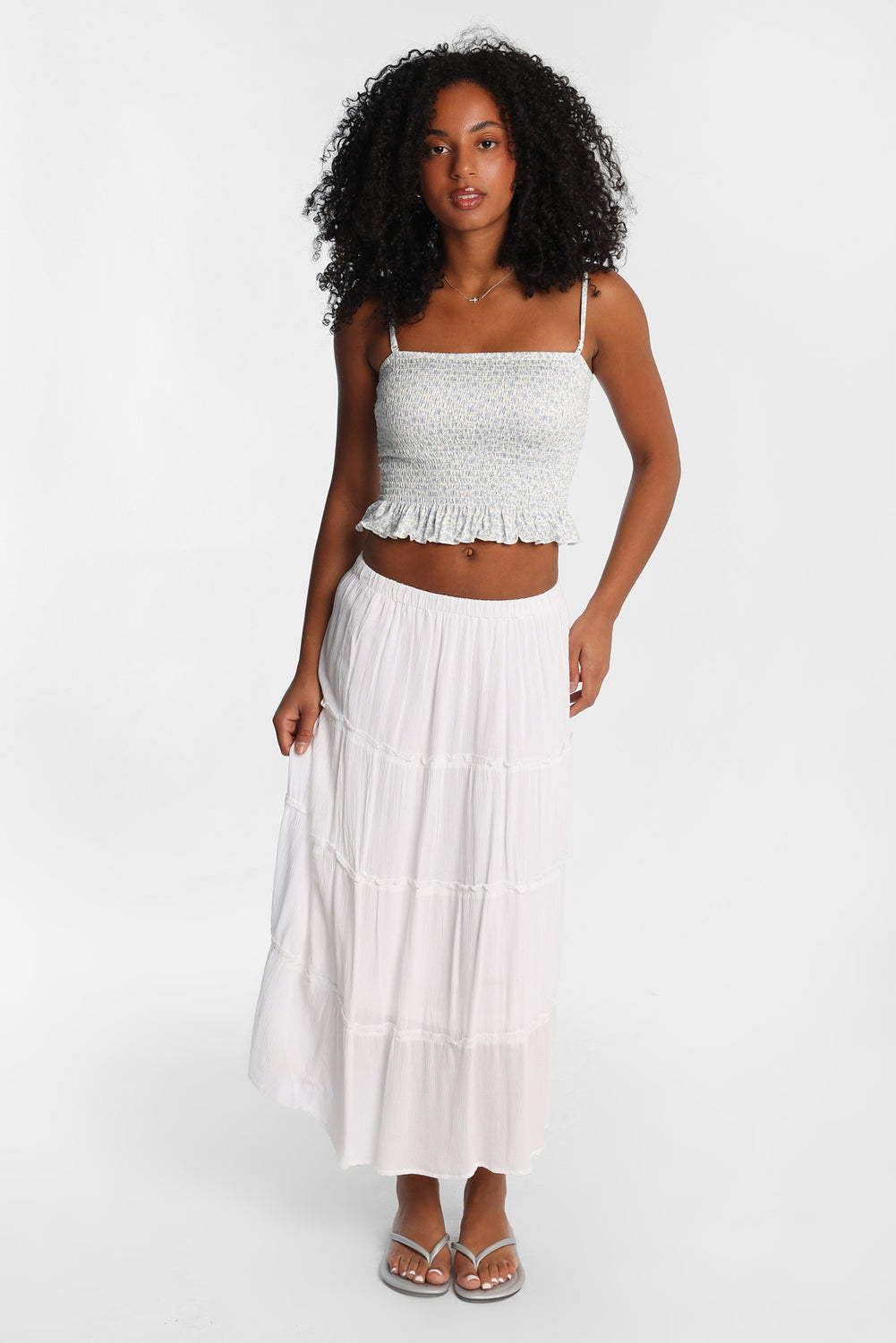 Haut bandeau smocké ultra-doux Haut bandeau smocké ultra-doux