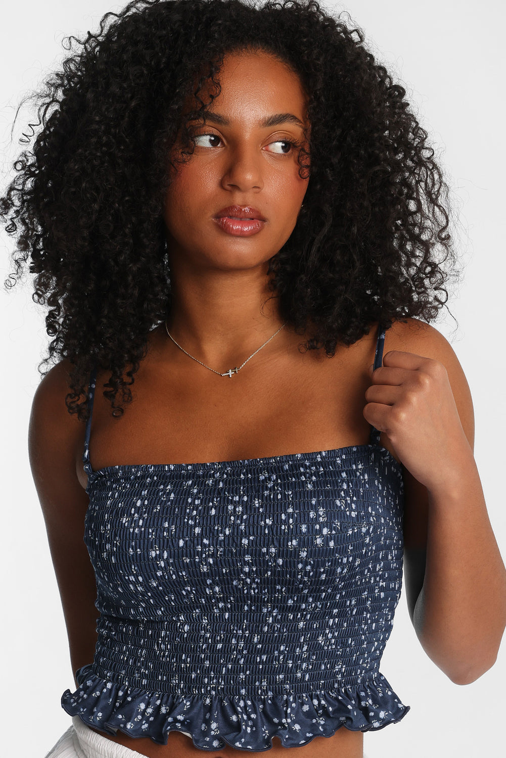 Haut bandeau smocké ultra-doux Haut bandeau smocké ultra-doux