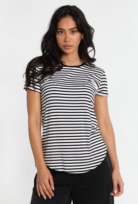 Short Sleeve Crew Neck Relaxed Tee