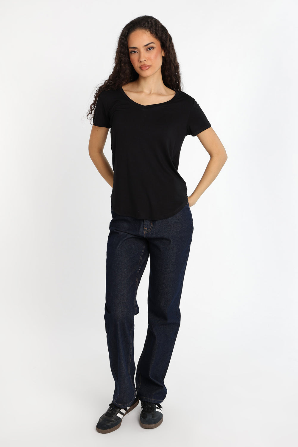 Short Sleeve V-Neck Relaxed Tee Short Sleeve V-Neck Relaxed Tee