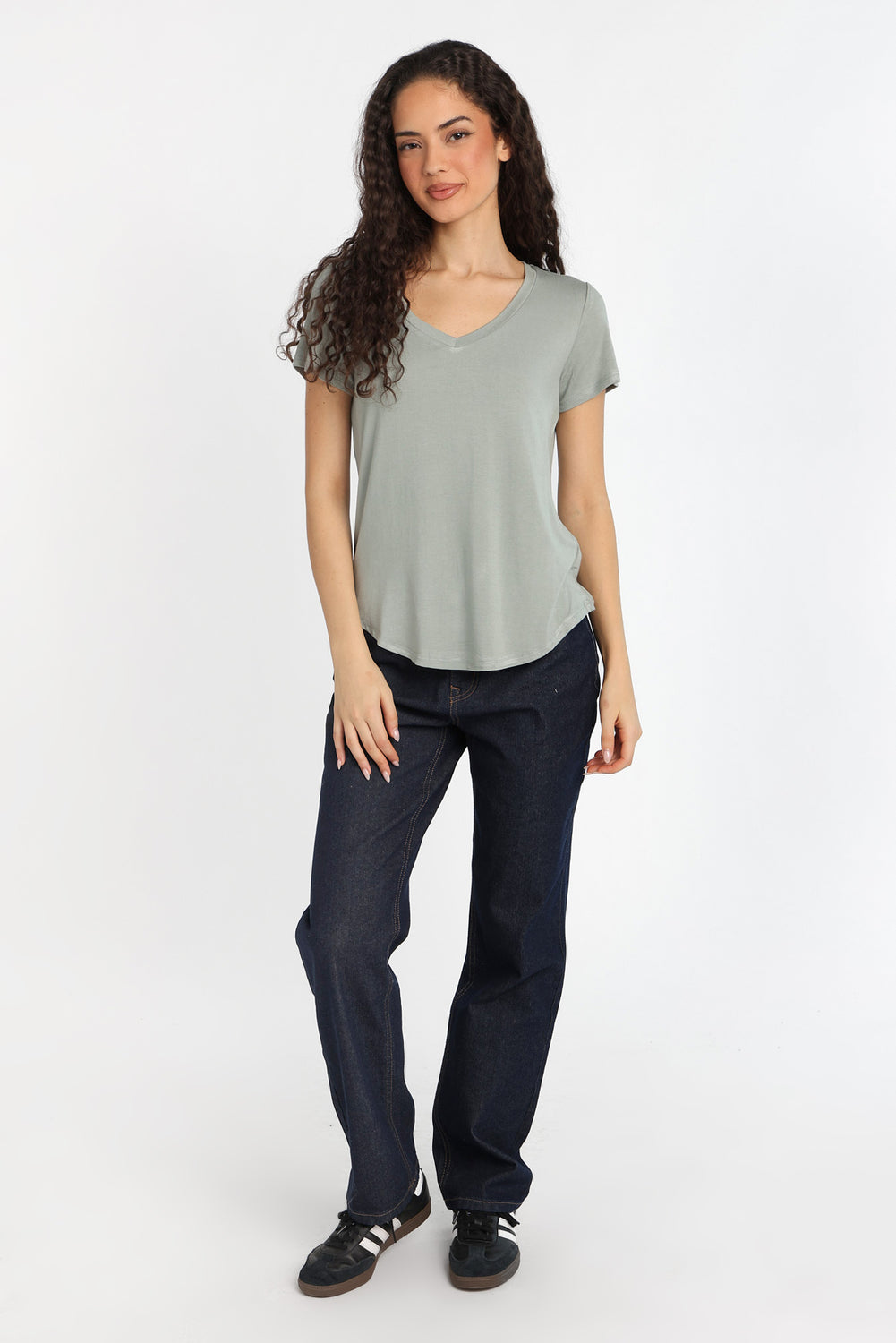 Short Sleeve V-Neck Relaxed Tee Short Sleeve V-Neck Relaxed Tee