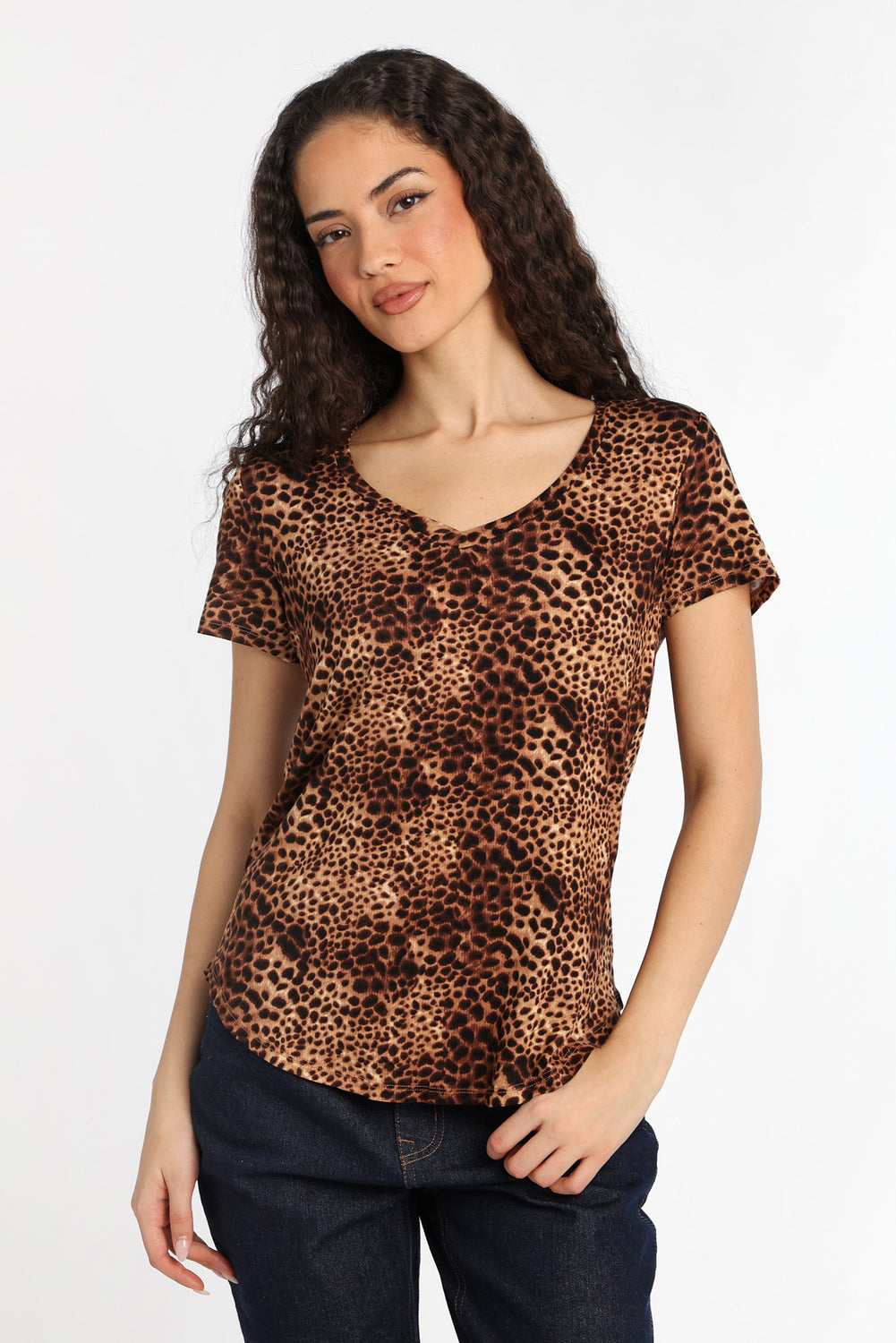 Short Sleeve V-Neck Relaxed Tee Short Sleeve V-Neck Relaxed Tee