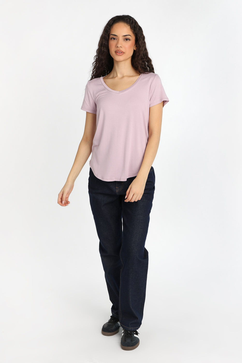 Short Sleeve V-Neck Relaxed Tee Short Sleeve V-Neck Relaxed Tee