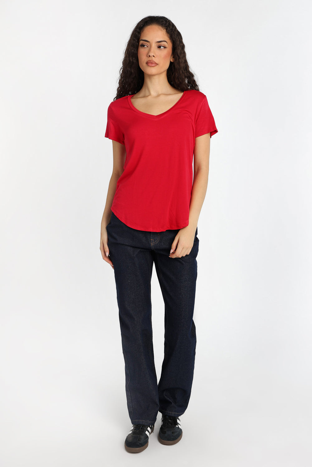 Short Sleeve V-Neck Relaxed Tee Short Sleeve V-Neck Relaxed Tee