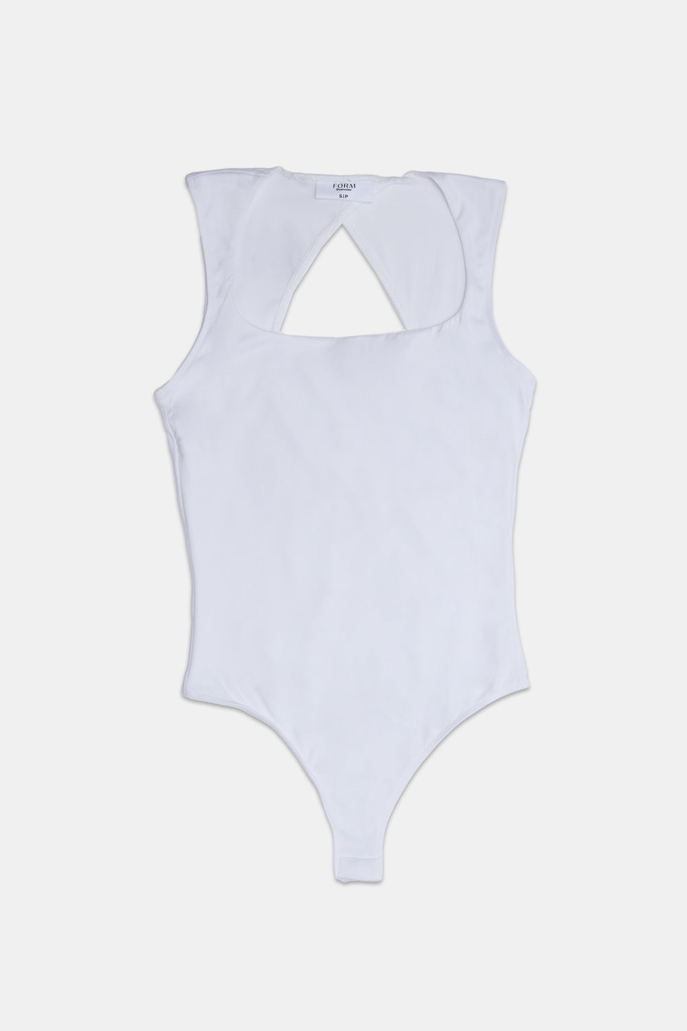 Square-Neck Open-Back Bodysuit Square-Neck Open-Back Bodysuit