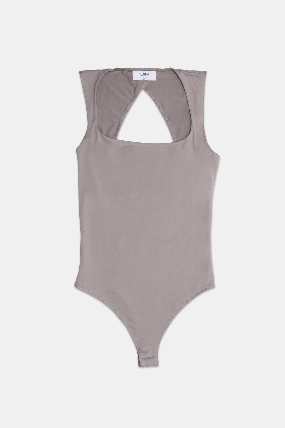 Square-Neck Open-Back Bodysuit Square-Neck Open-Back Bodysuit