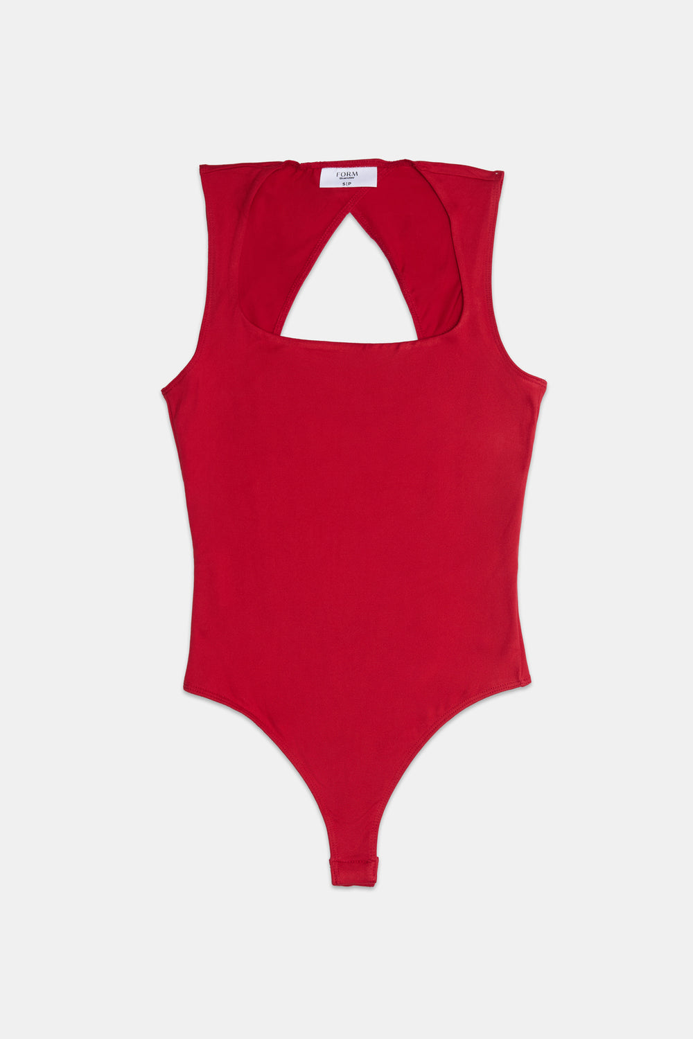 Square-Neck Open-Back Bodysuit Square-Neck Open-Back Bodysuit