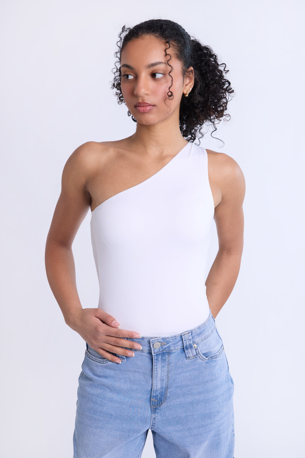 One-Shoulder Bodysuit One-Shoulder Bodysuit