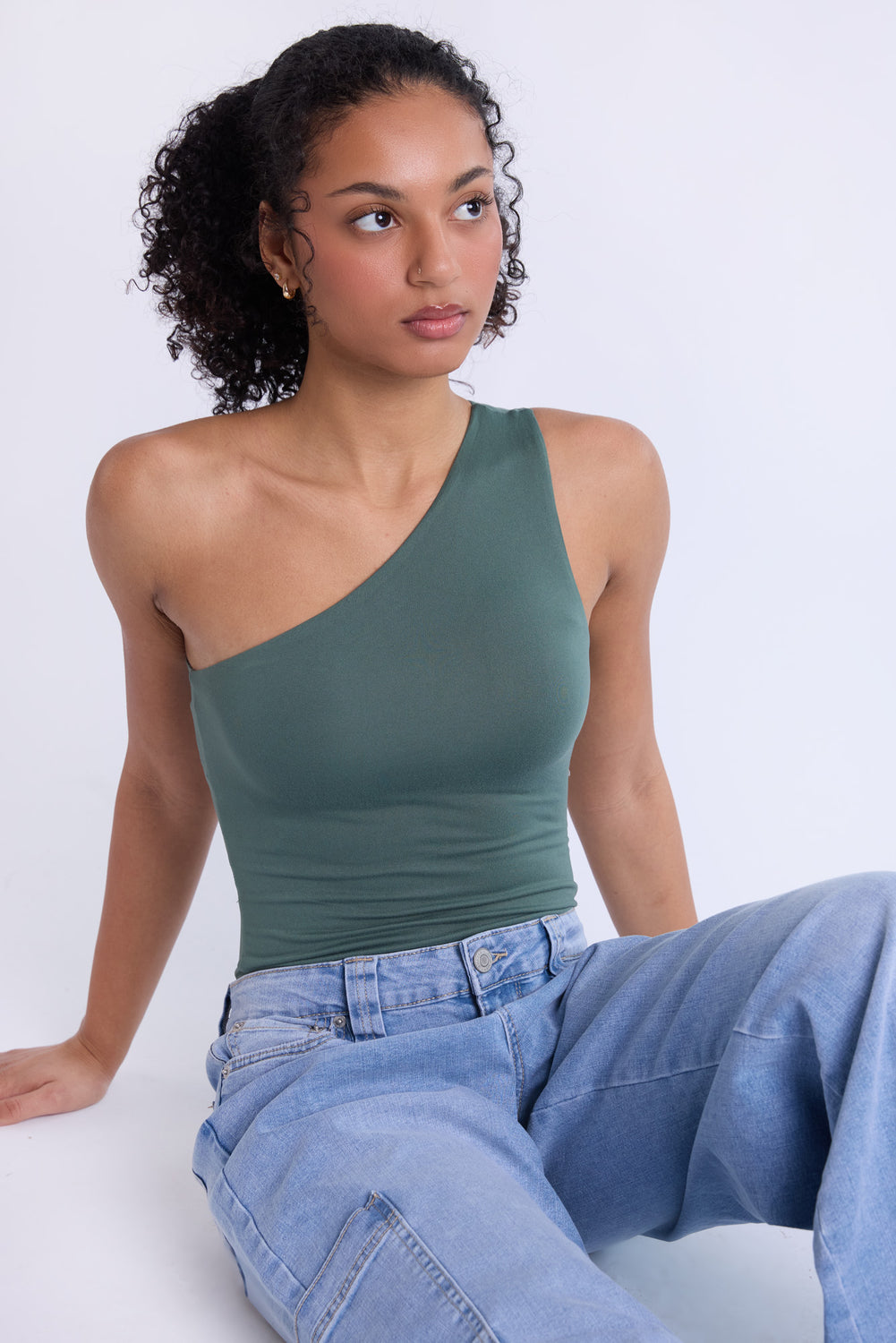 One-Shoulder Bodysuit One-Shoulder Bodysuit