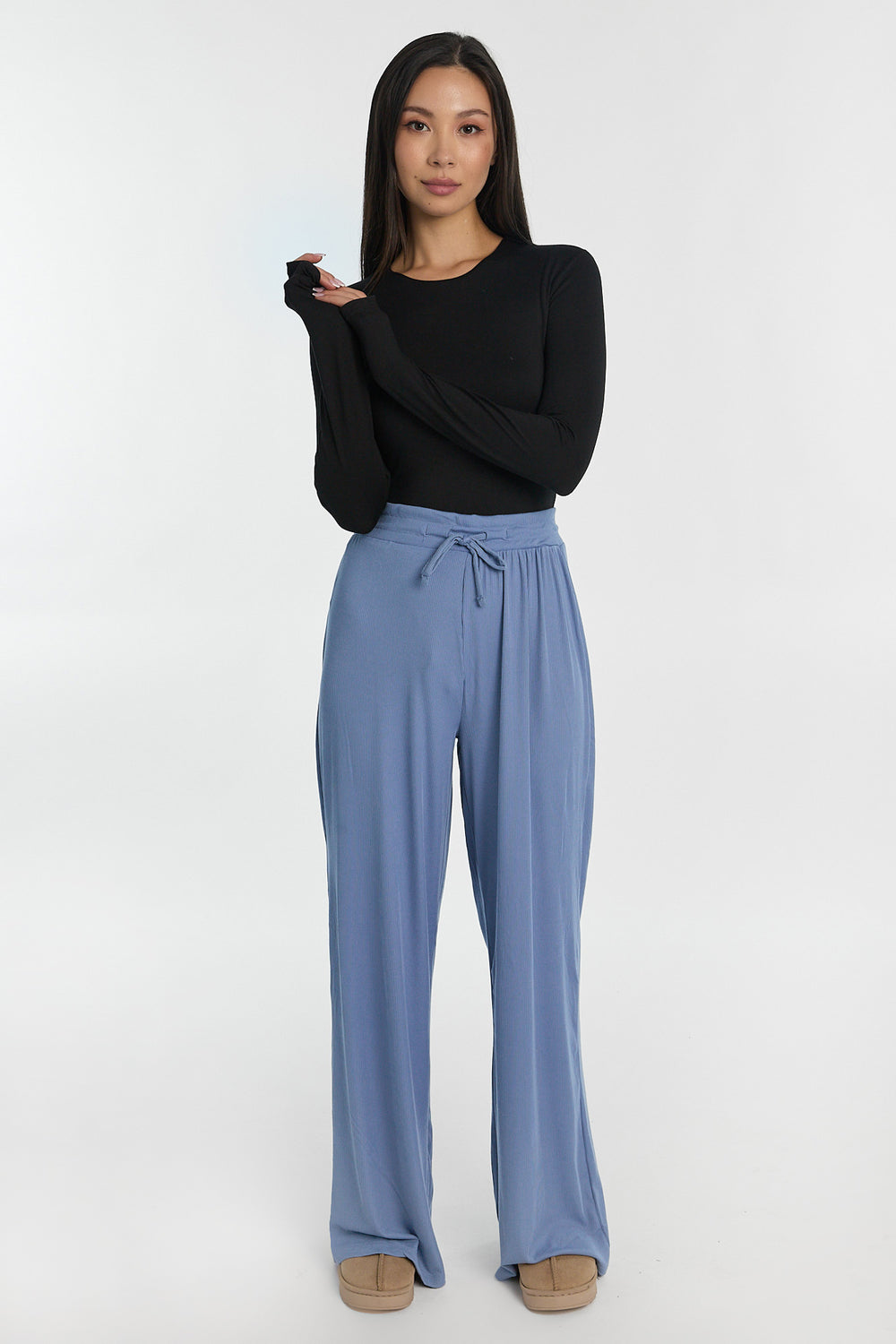 Super Soft Long Sleeve Crew Neck Bodysuit Super Soft Long Sleeve Crew Neck Bodysuit