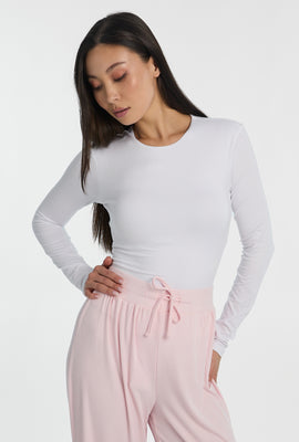 Super Soft Long Sleeve Crew Neck Bodysuit