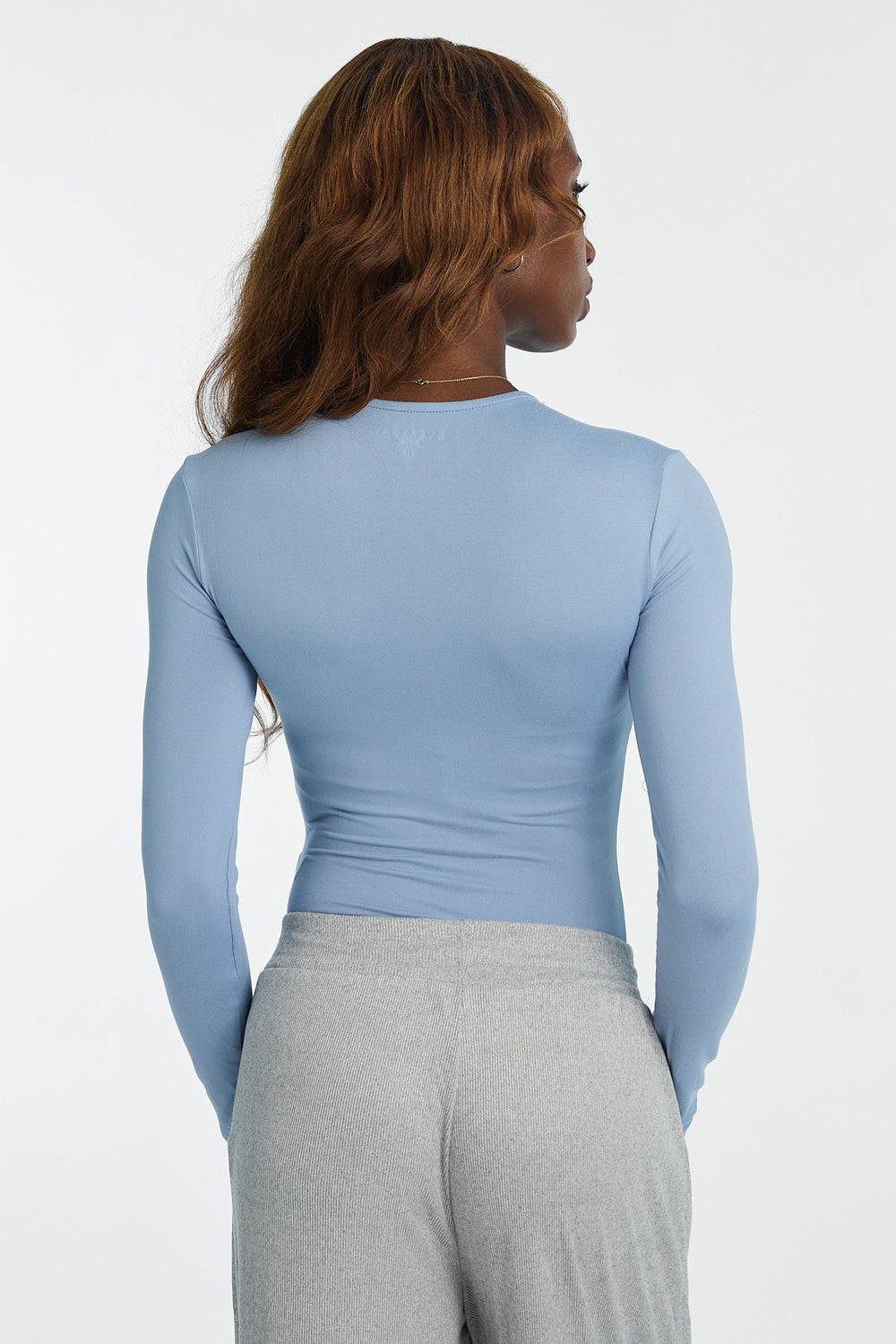 Super Soft Long Sleeve Crew Neck Bodysuit Super Soft Long Sleeve Crew Neck Bodysuit