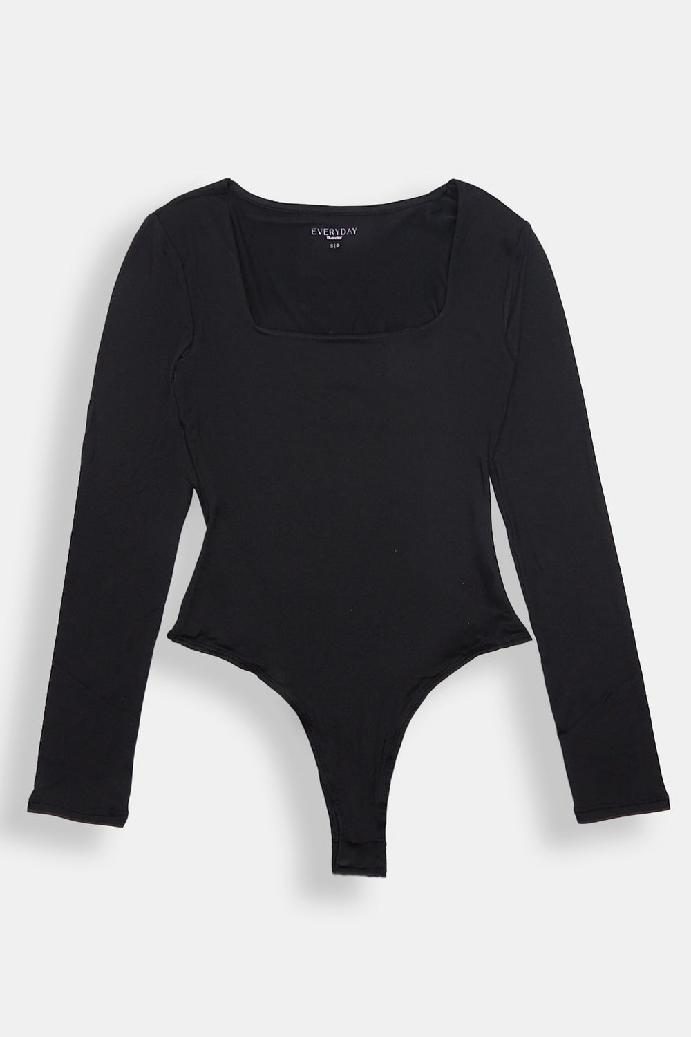 Super Soft Long Sleeve Square Neck Bodysuit Super Soft Long Sleeve Square Neck Bodysuit