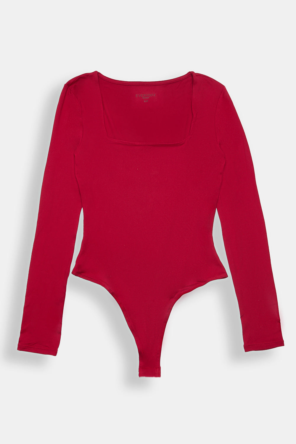 Super Soft Long Sleeve Square Neck Bodysuit Super Soft Long Sleeve Square Neck Bodysuit